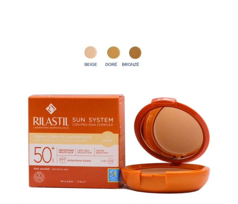 Rilastil – Sun System Compact Uniforming Cream (SPF 50+)